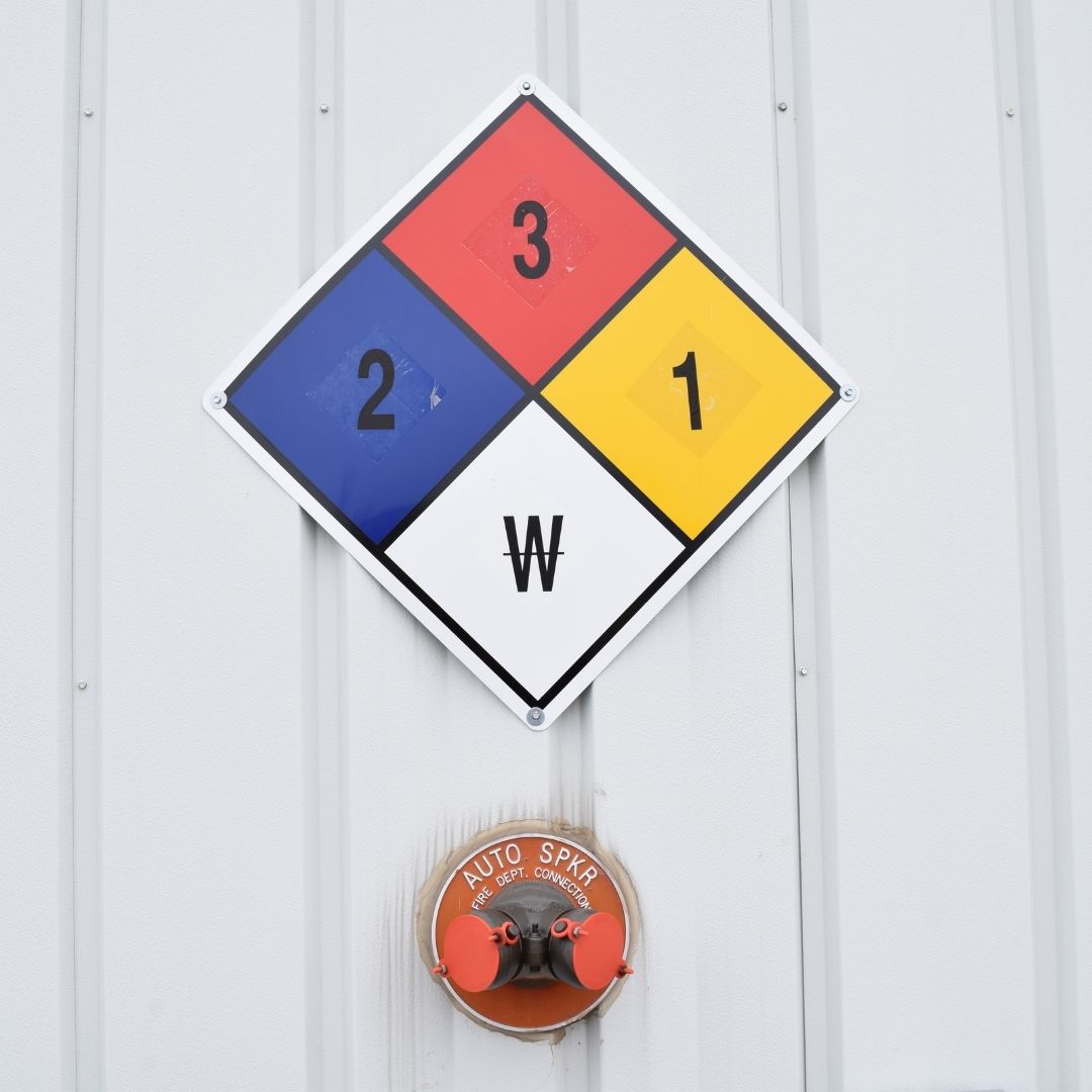Hazard sign