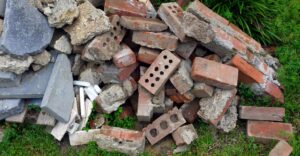 Pile of bricks